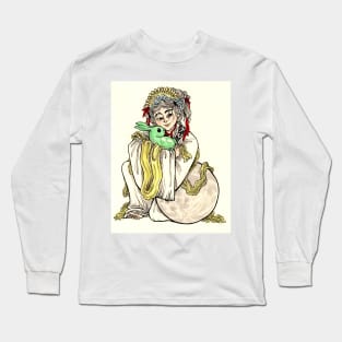 Chinese Moon Goddess Chang'e Long Sleeve T-Shirt